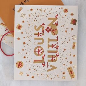 Louis Vuitton holiday shopping bag
